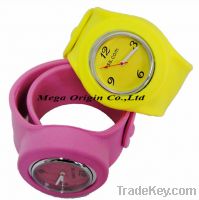 slap on watches, silicone slap-on watches