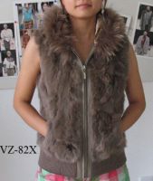 Sell  rabbit fur vest (VZ-82X)