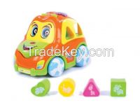 Learning toys blocks toys car with music