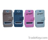 Sell leather 4G skin case5