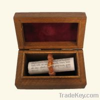 Sell Raw Baltic Amber Ring on finger