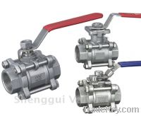 Sell 3PC Ball Valve 1000WOG/PN63, Full Bore