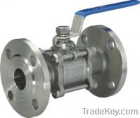 Sell 3PC flange end ball valve, Full bore