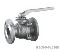 Sell 2PC flange end ball valve, Full bore