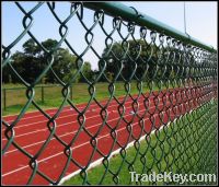 woven wire mesh fence