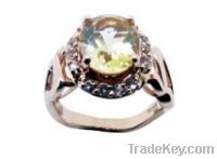 Sell YCR1106 gems silver ring