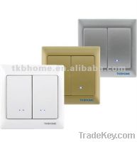 Z-Wave dual paddle wall Switch TZ66D