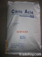 Sell high quality Citric Acid Monohydrate/anhydrous