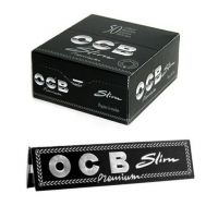 OCB BLACK KING SIZE SLIM ROLLING PAPERS + TIPS