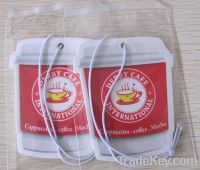 Paper car air freshener