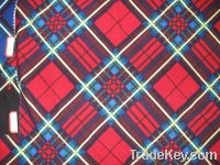 printed cotton spandex single jersey fabric