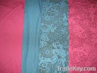 brund out CVC jersey fabric