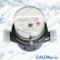single jet plastic water meter