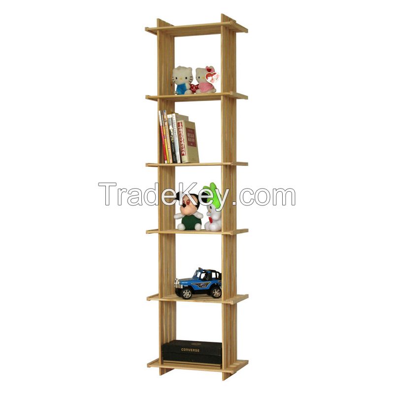 Sell  Wood rectangle 1-25 Hole Bookcase- Solid Unfinish