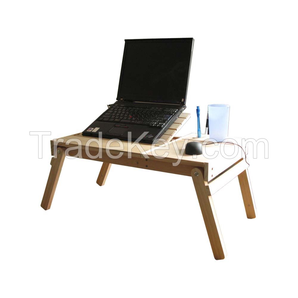 Sell Wooden Folding Laptop Desk And Computer Table