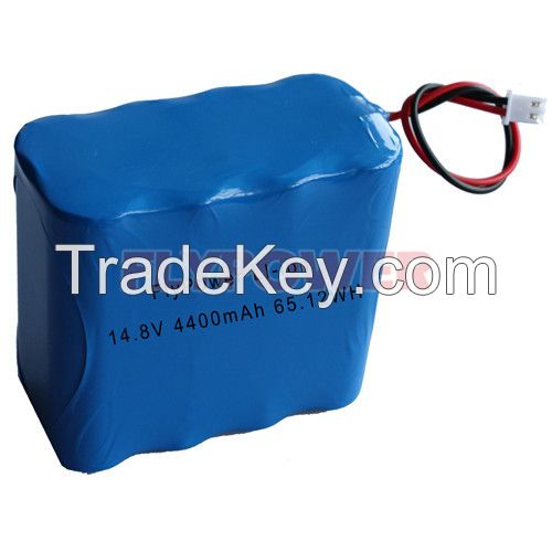 14.8V 4400mAh 18650 medical device lithium ion battery pack