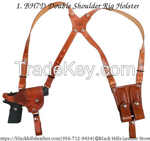 1. BH7D Double Shoulder Rig, Military & Law Enforcement Shoulder Holst