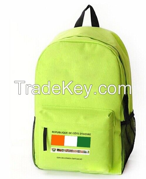 OEM service Latest Cheap Fashion High Grade Polyester School Backpack  bag