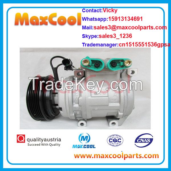 HOT SALE AC Compressor for KIA 10PA15L series 97701-1X000 10-3152 10PA15L 977011X000 6pk 124mm