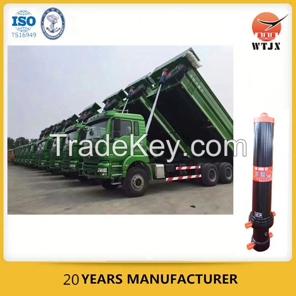 4 stage hydraulic cylinder for vehicle