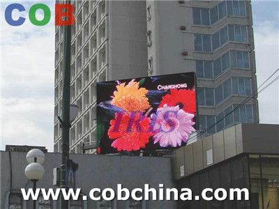 Fashionable wall decoration glass led display