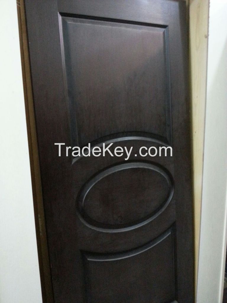 Armoured doors Indonesian wood