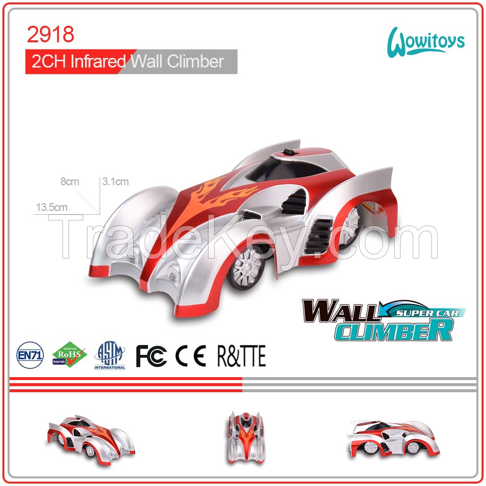 Toy Vehicle racing car and Infrared Wall Climber Car, rc car and climber