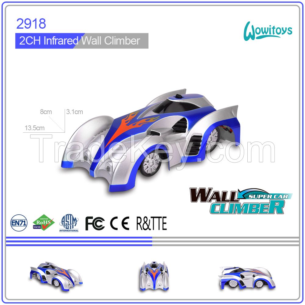 Toy Vehicle racing car and Infrared Wall Climber Car, rc car and climber