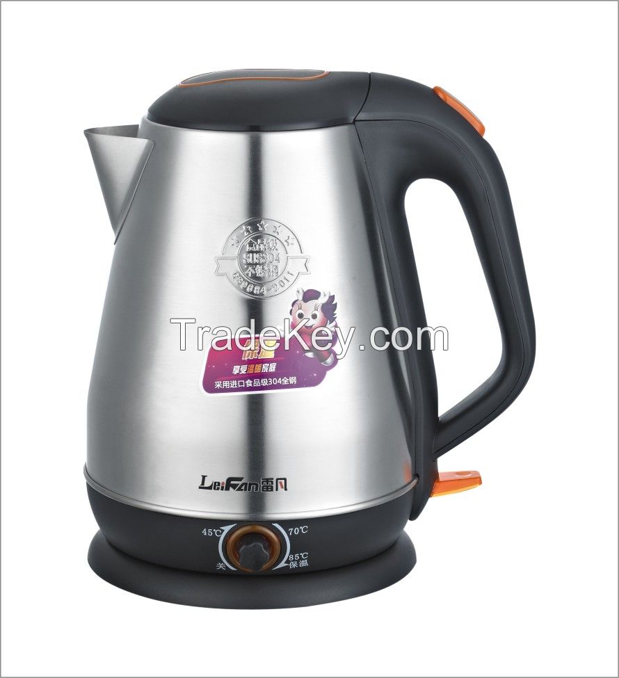 2.0L big capacity stainless steel water kettle