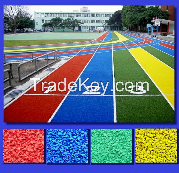 High Density Rubber Granules For soccer fields