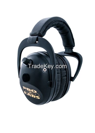 Predator Gold Black Electronic Ear Muff