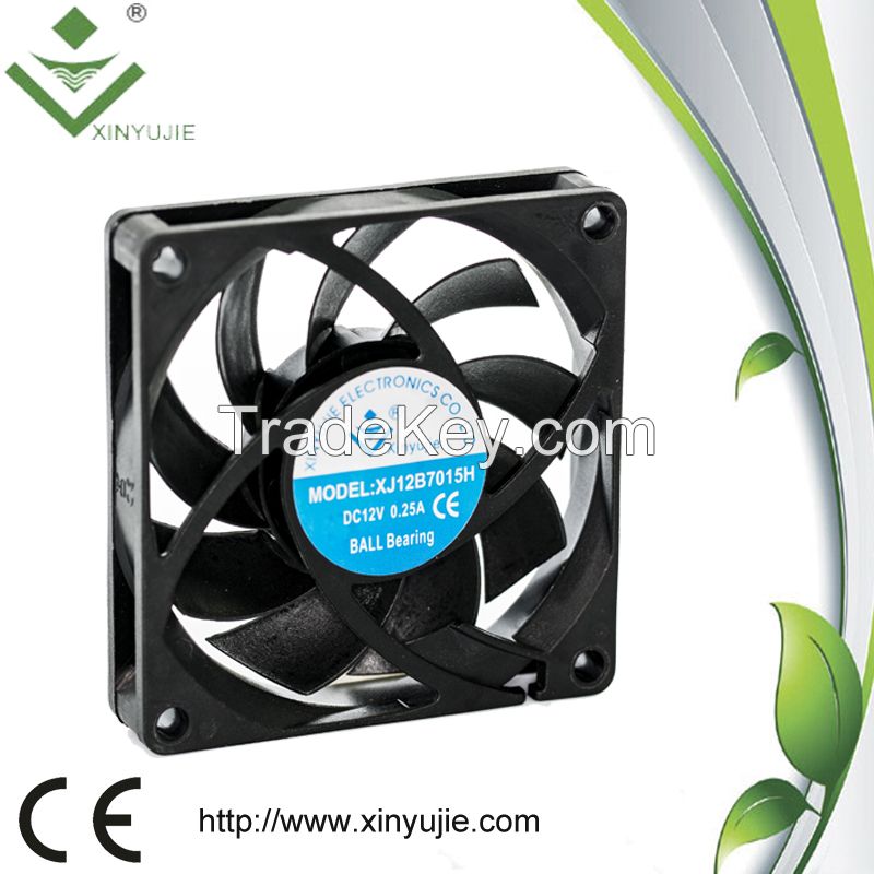 Xinyujie 12v DC computer case cooling fan high quality