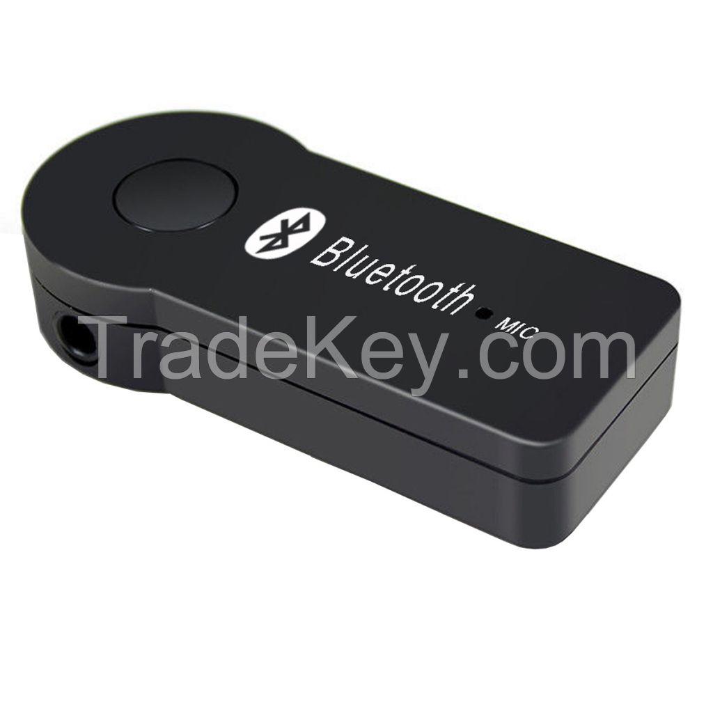 Bluetooth Music Receiver Audio Streaming 3.5mm Stereo Home Car Wireless Adapter 