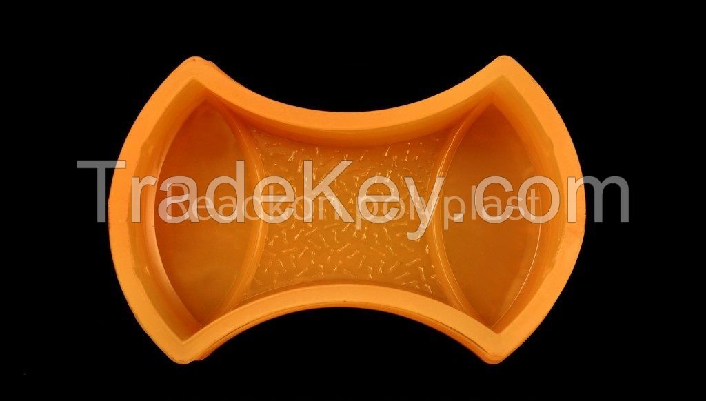 DAMARU Interlocking Paver Block PVC Rubber Mould