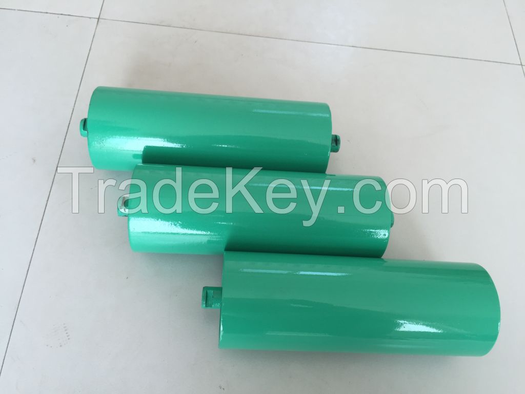 Stable Performance Belting Conveyor Idler Roller For Conveying Bulk Material