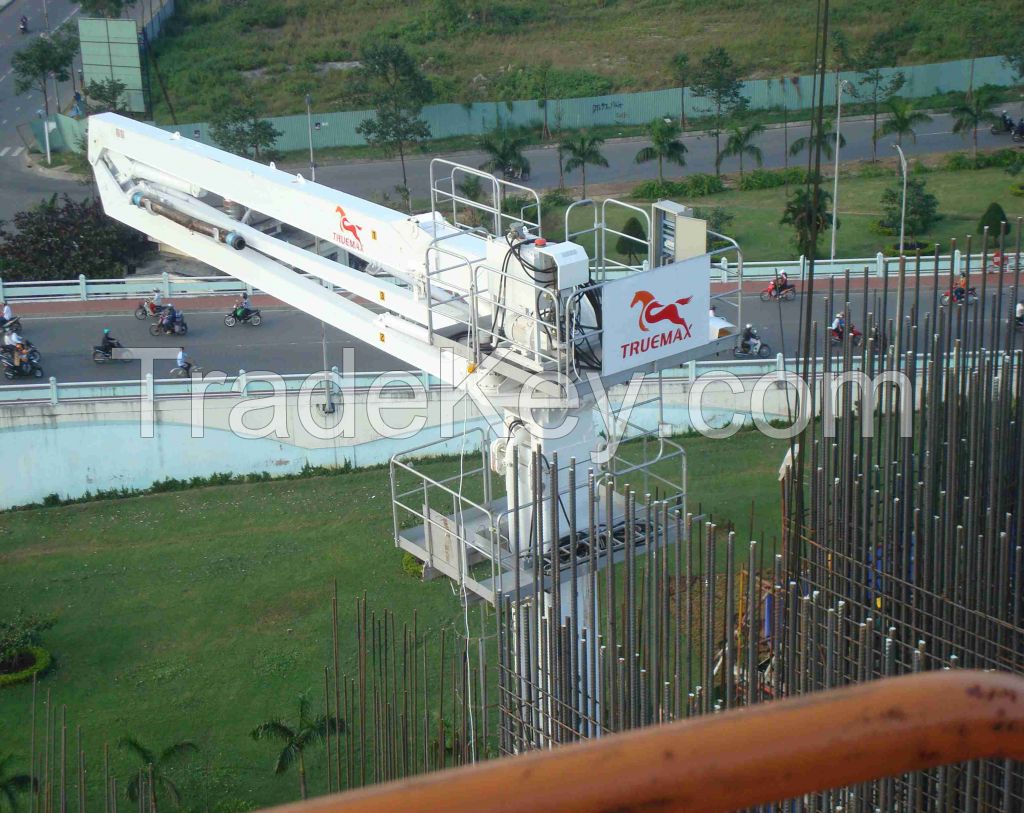 Column And Climbing Concrete Placing Boom