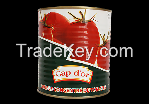 Canned tomato sauce paste CAP D&#039;OR