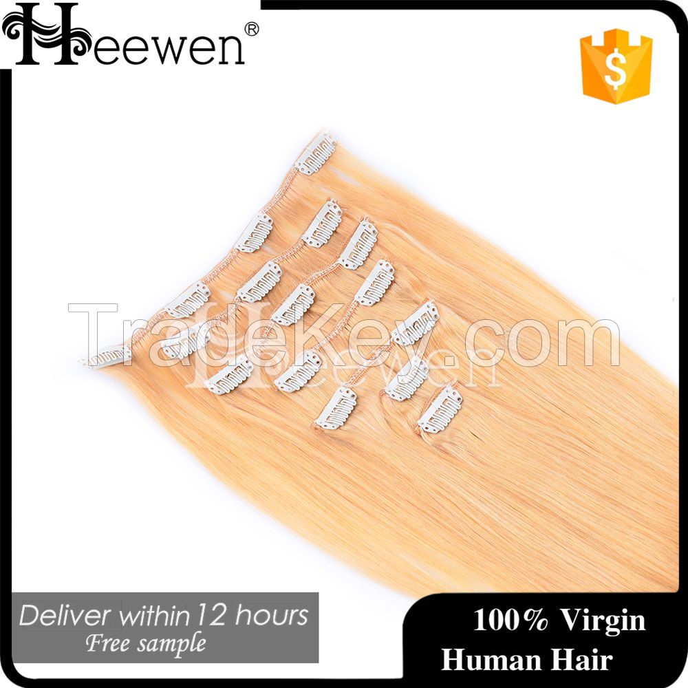 Top Quality And Long Beauty Hair Remy Hair Weave 613 Blonde Hair Weave