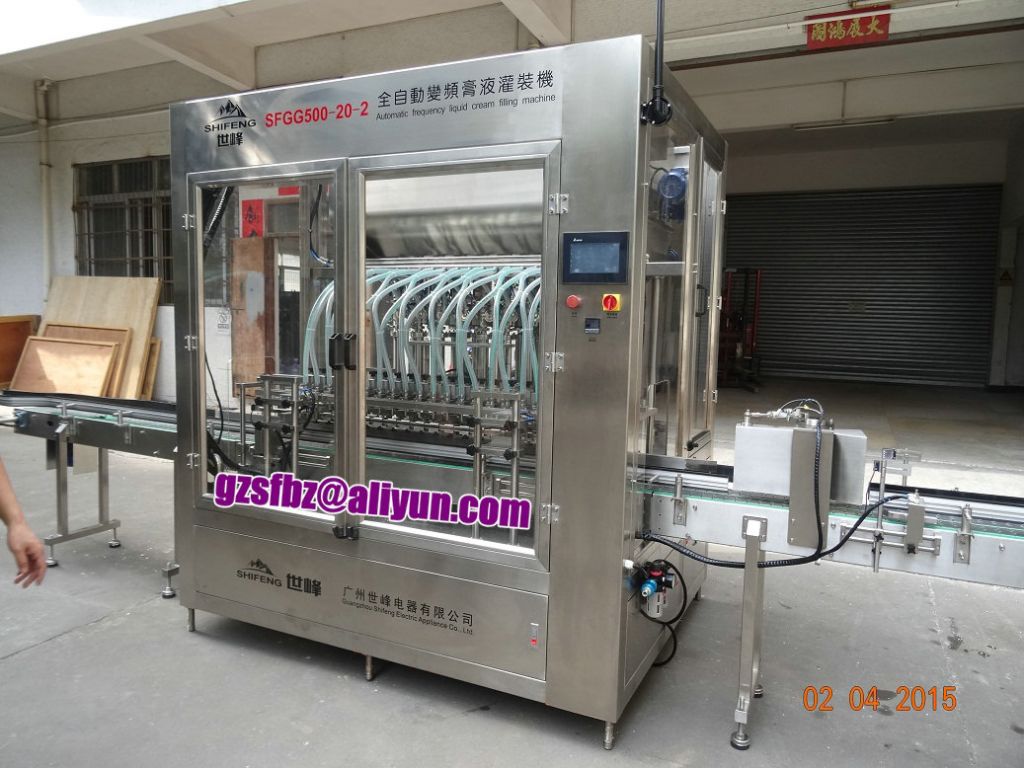 Automatic liquid/paste filling machine