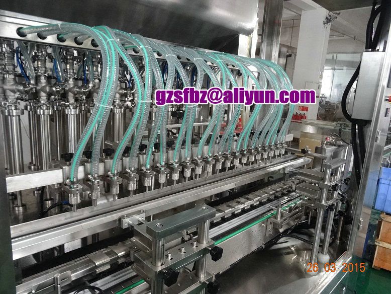 Automatic liquid/paste filling machine