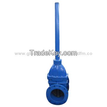 Extension Stem Sluice Valve, 1.1 and 1.76MPa Seat Pressure