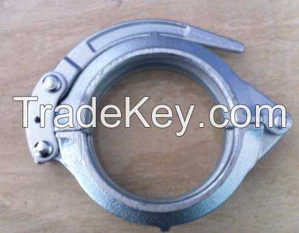 concrete pump pipe forged snap clamp, pipe collar, concrete pump parts