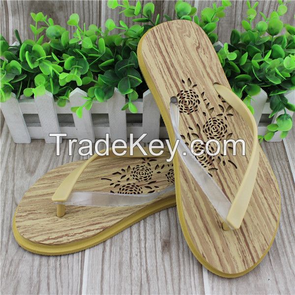 Women style eva material pvc strap flip flops