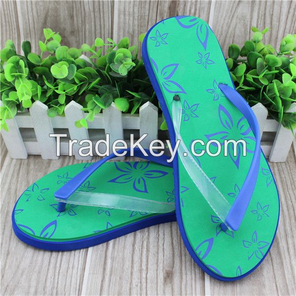 EVA material women style beach slippers