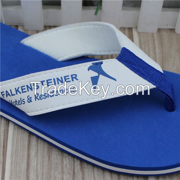 Soft comfortable hotel flip flops