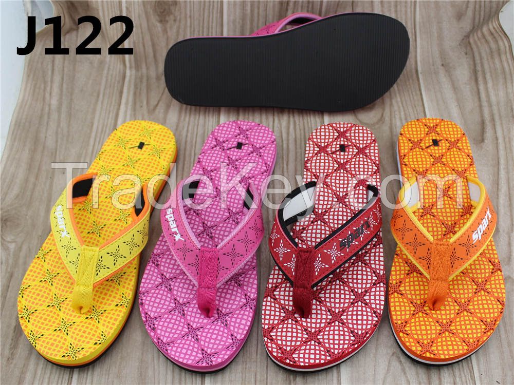 2017 new design soft girl fishion nude pu soft slipper