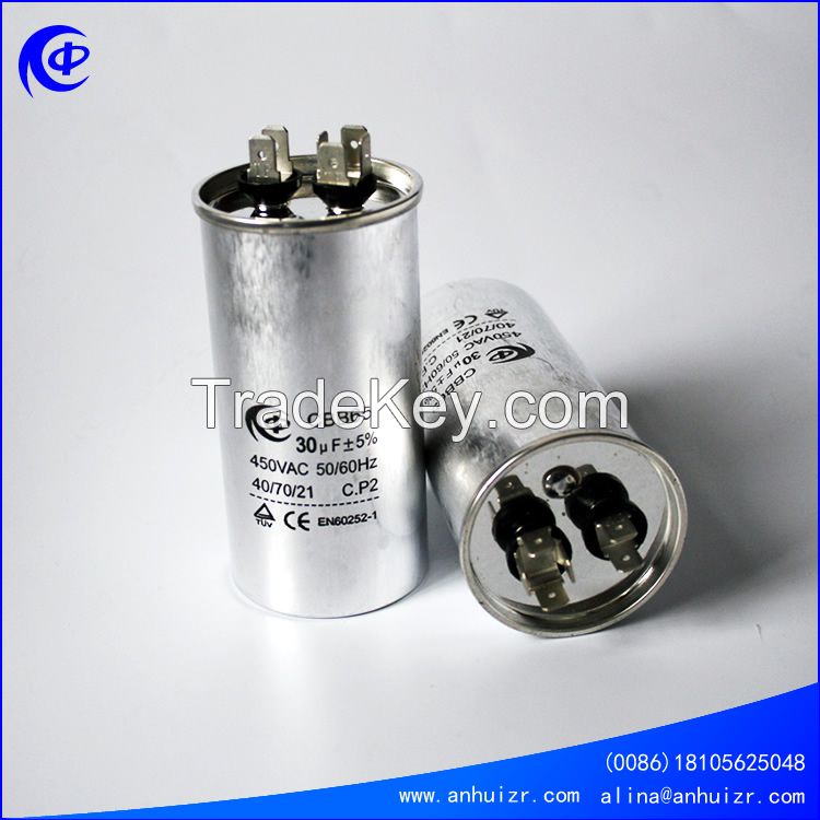 CBB65 Air Conditioner AC Motor Run Capacitor