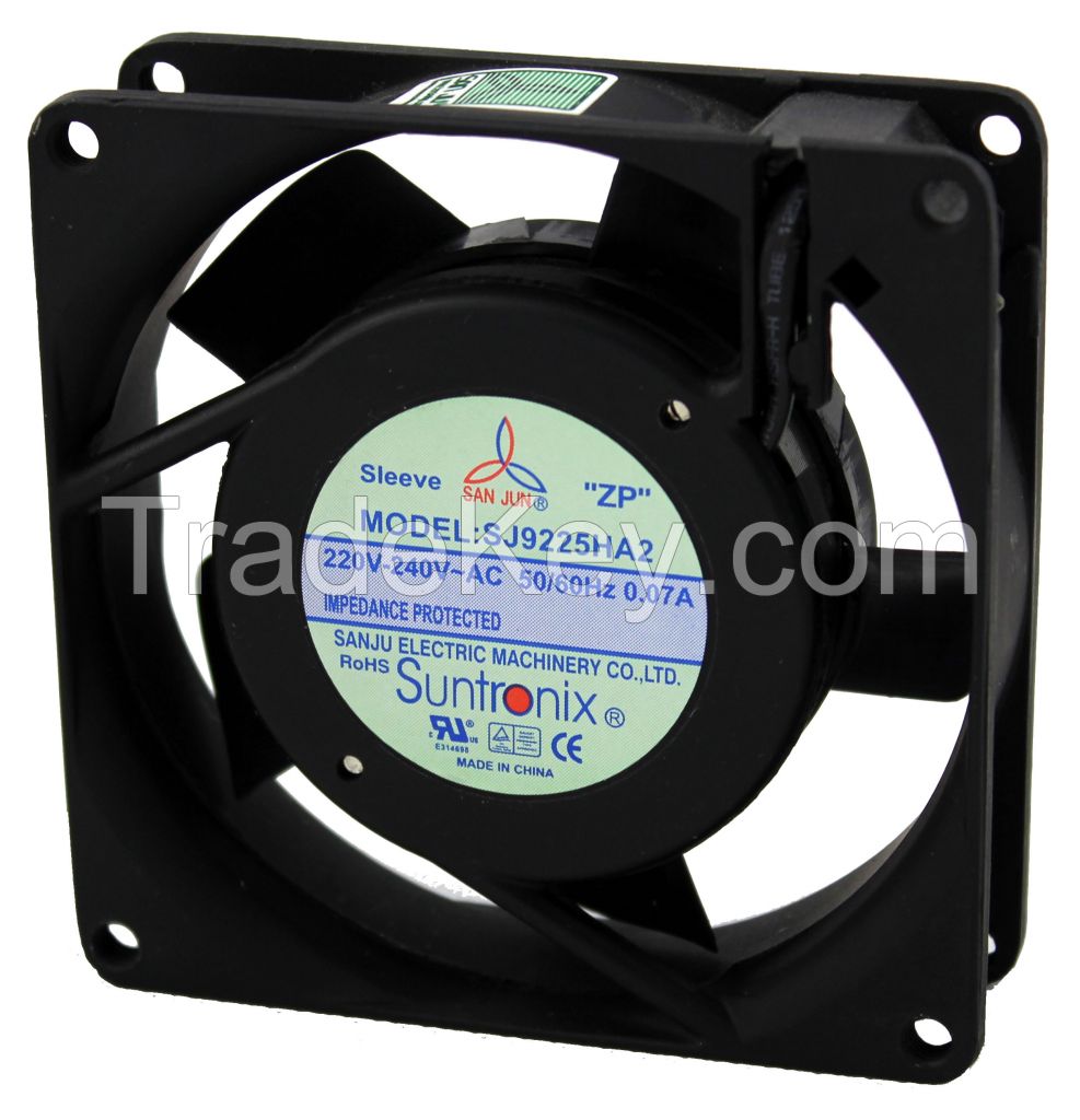 Taiwan suntronix axial AC fan SJ9225 size 92*92*25