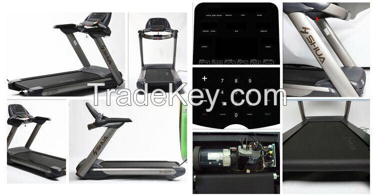 Running Machine Light Commercial Treadmill SH-5517(X5) Top Sale.