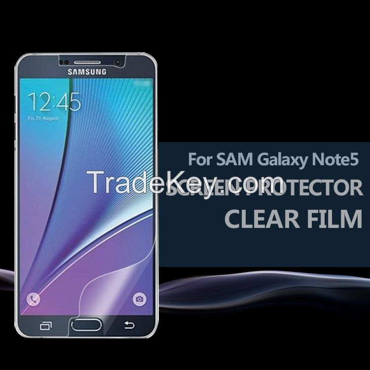 Full size edge to edge tpu anti shock screen protector for samsung s6 edge plus